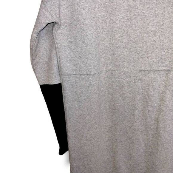 Madewell Women's Sweatshirt Dress Tunic Gray‎ Long Sleeves Pullover Banded Hem S - Picture 7 of 10